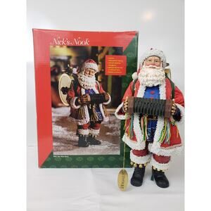 Y2K 2000 Possible Dreams Clothtique Santa Clous One Man Band Drum Xmas